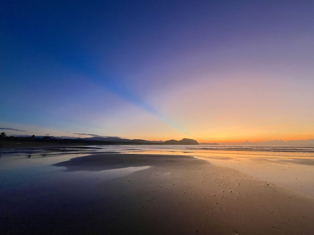Sunrise at Playa Buenavista, Costa Rica